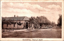 Kunmadaras. Vasut uti részlet.