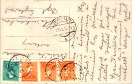 Tiszabura utcarészlet