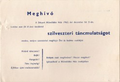 Szilveszteri táncmulatság
