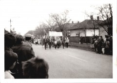Május 1-jei felvonulás a 70-es évekből