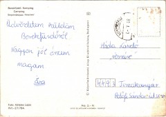Berekfürdő. Kemping