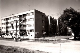Karcag Vöröshadsereg útja. Lakóházak