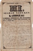 Tanácsi gyűlés jegyzőkönyve
