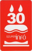 Szuperinfó - kártyanaptár 2020