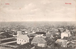 Látkép. Karczag.