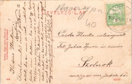 Üdvözlet Karczagról - Kossuth kert a városházával