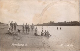 Tiszabura. Strand.