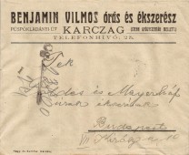 Boríték - Benjamin Vilmos órás és ékszerész