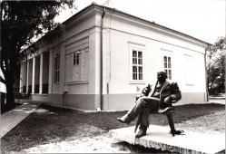 Györffy-szobor a Múzeumparkban