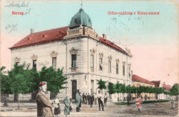 Karcag  Otthon-szálloda a Rózsa-utcával