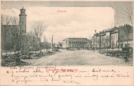 Piacz-tér. Üdvözlet Karczagról.