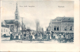 Rom. kath. templom Népbank Karczag