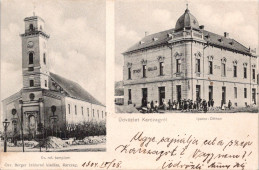 Üdvözlet Karczagról. Iparos - Otthon, Ev. ref. templom