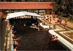 Tiszaörs. A fürdő gyógymedencéje