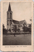 Üdvözlet Karczagról. Rom. kath. templom.