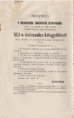 Takarékpénztári kimutatás 1911