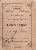 Takarékpénztári betéti könyv