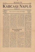 KARCAGI NAPLÓ - 1927. szeptember 21.