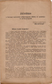 Ipartestületi jelentés az 1901. évről