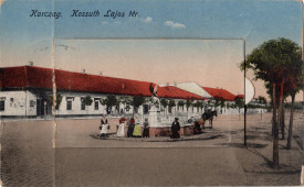 Karczag. Kossuth Lajos tér.