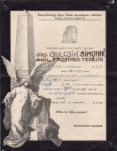 Özv. Gulcsik Simonné gyászjelentése