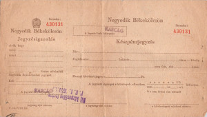 Negyedik Békekölcsön