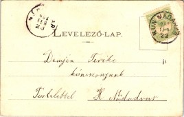 Üdvözlet Kun-Madarasról. Takarékpénztár.