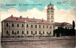 Kunmadaras - Ref. fiúiskola és ref templom
