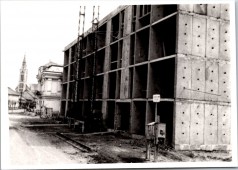 Betonelemek a helyükön