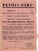 A Petőfi Párt felhívása