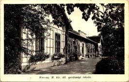 Karcag. M. kir. áll. gazdasági iskola.