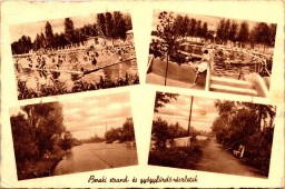 Bereki strand- és gyógyfürdő-részletek.