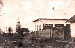 Tiszabura utcarészlet