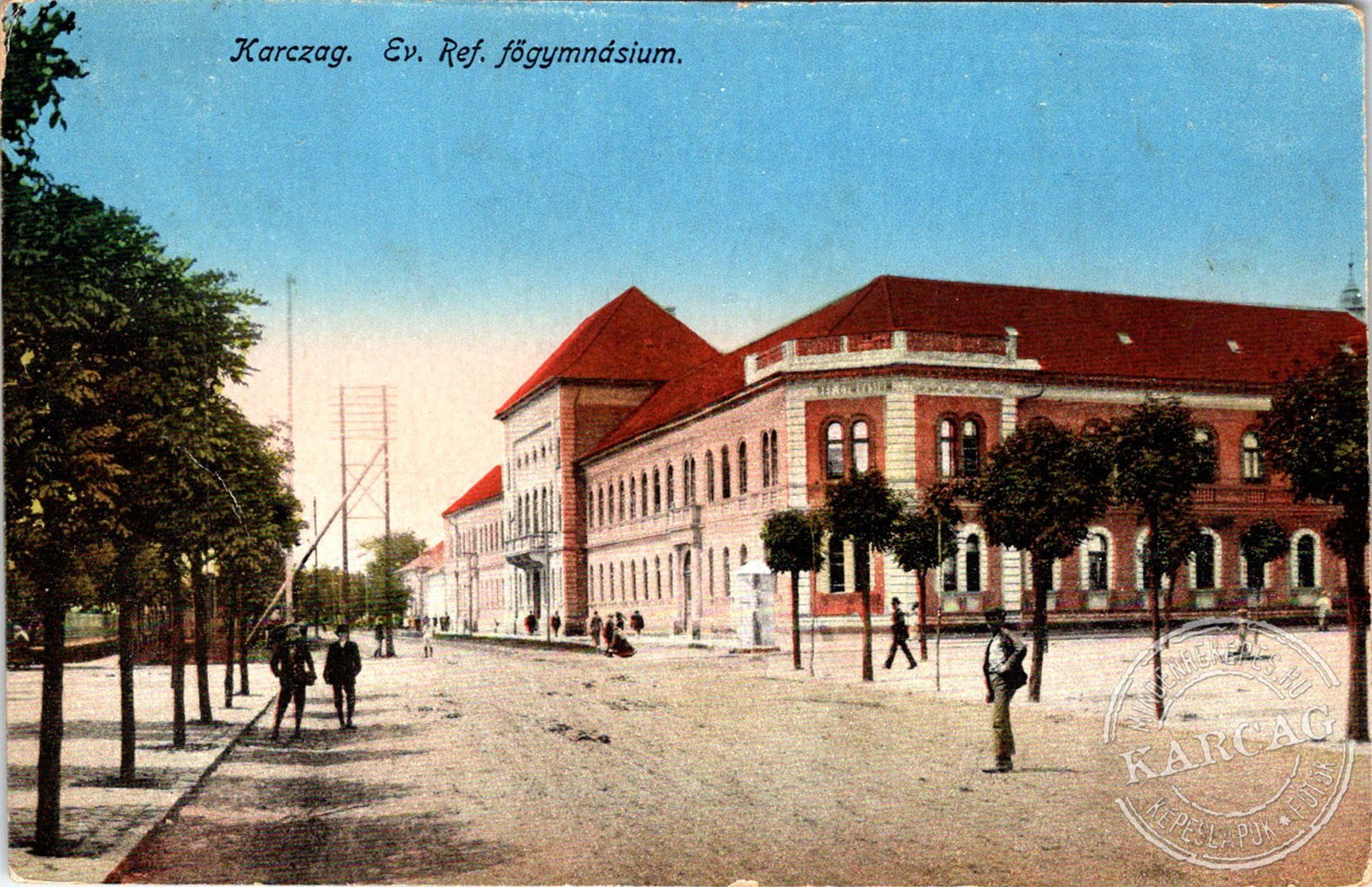 Karczag. Ev. Ref. Főgymnásium.