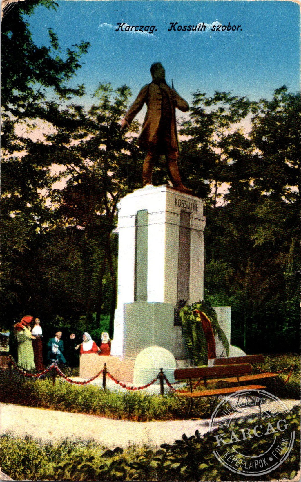 Karczag. Kossuth szobor.
