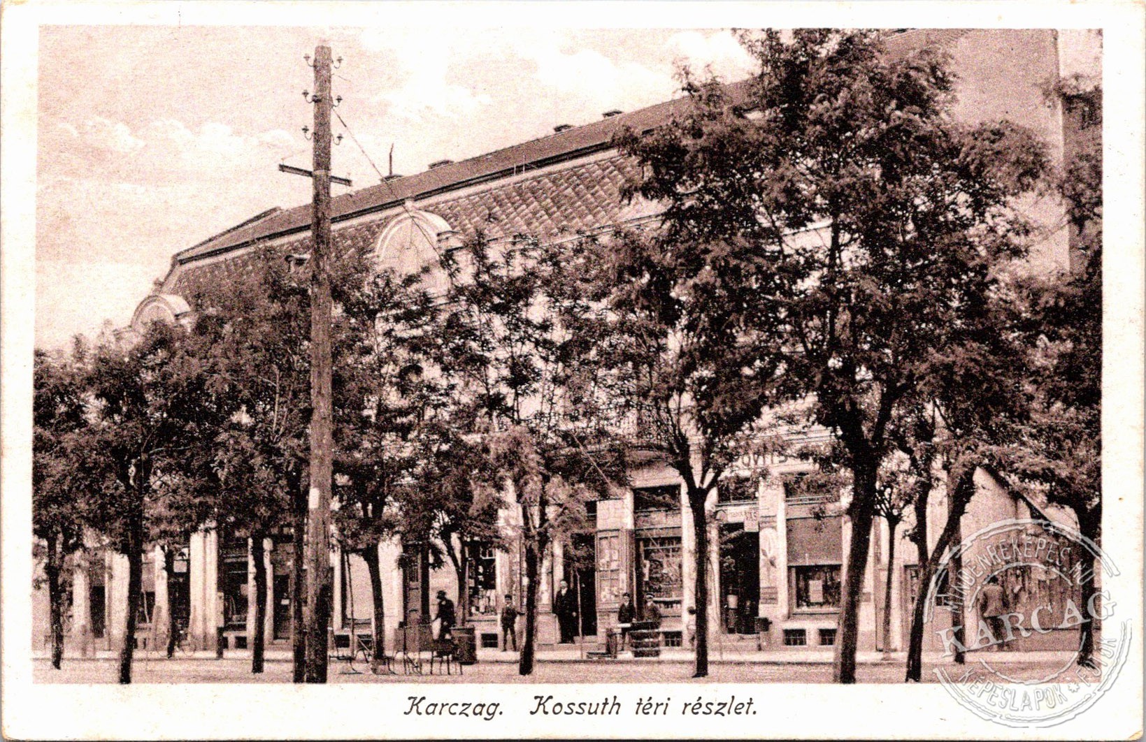 Karczag. Kossuth téri részlet.