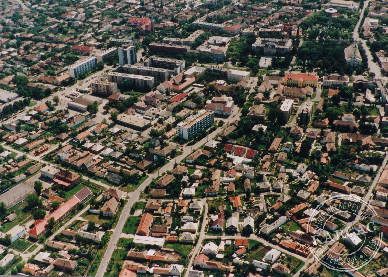 Karcag légifotókon 08