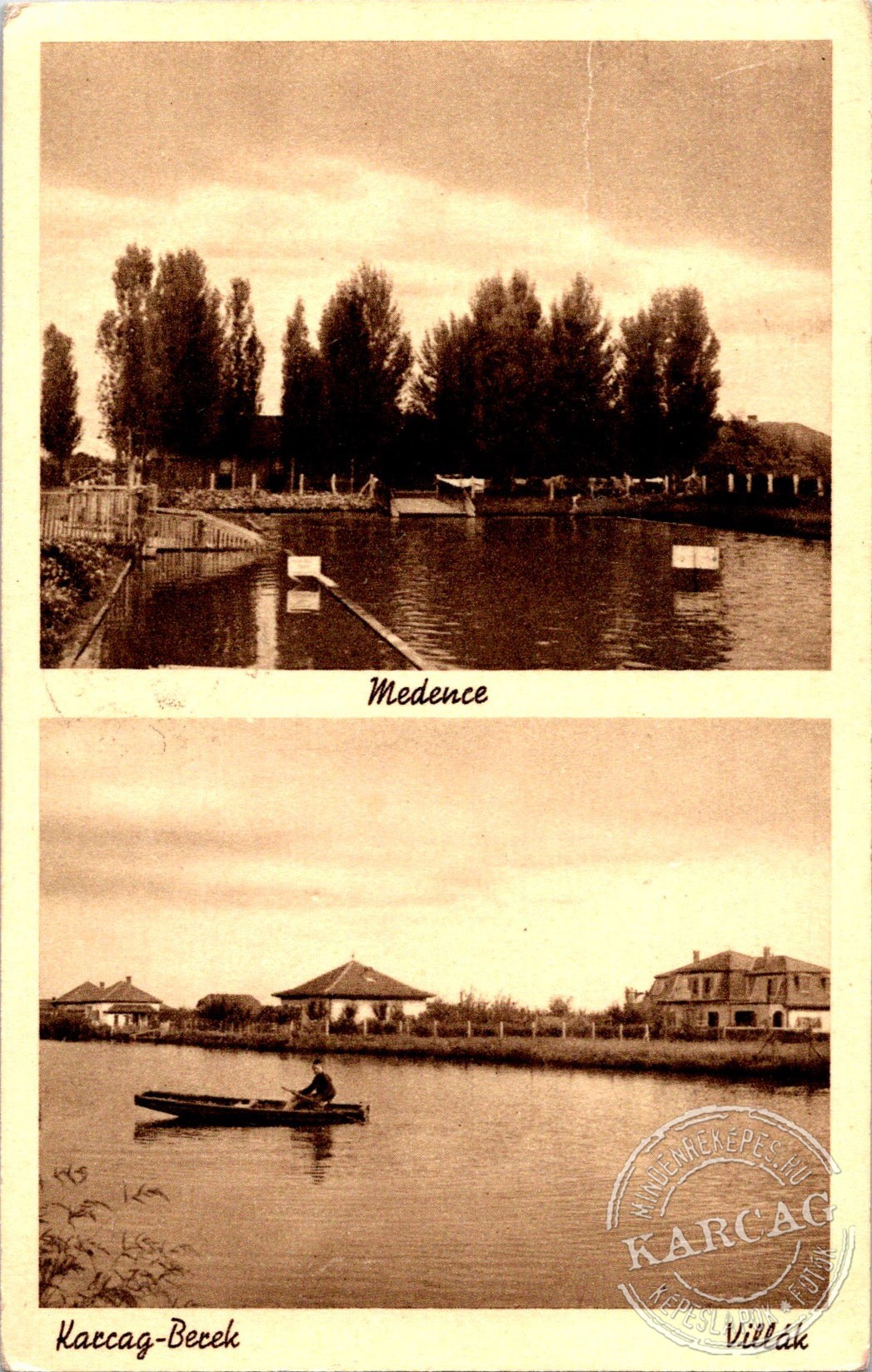 Medence, Villák