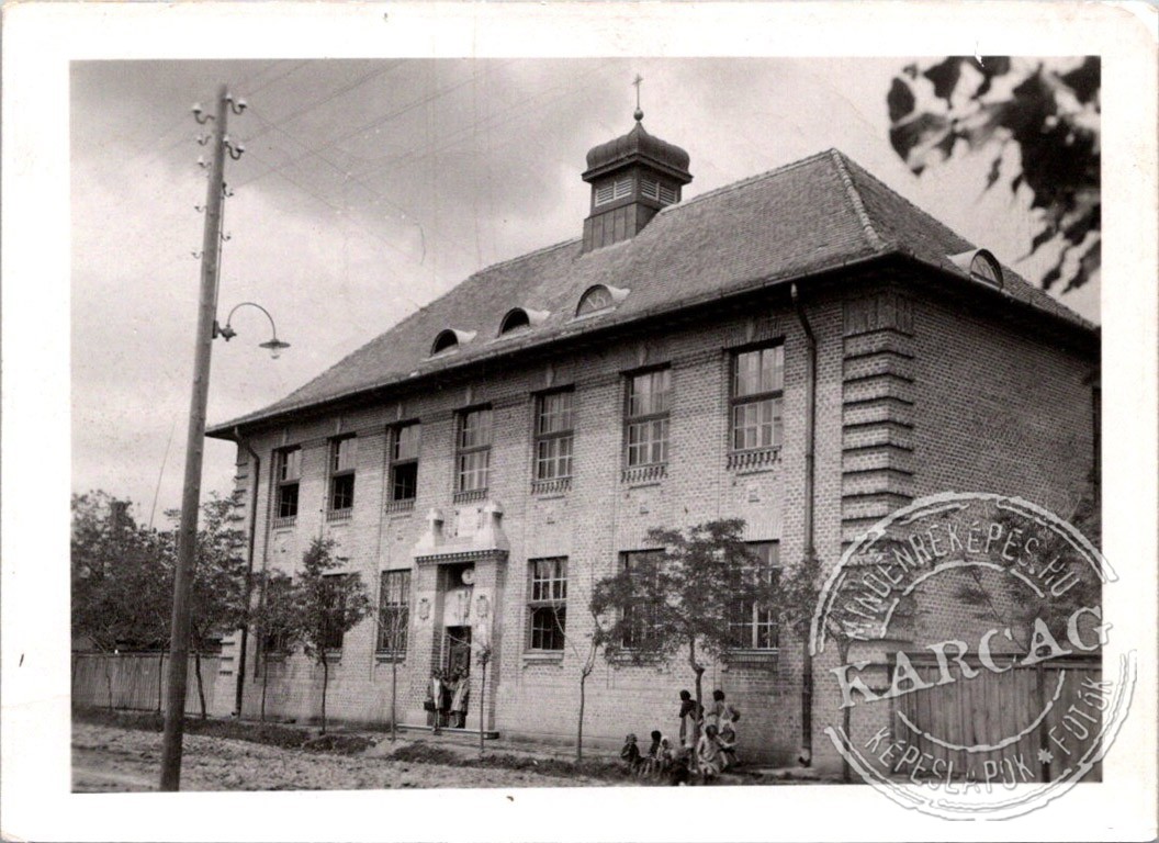 Karcag, Salvator Nővérek Róm. Kath. Iskolája - nyers kép