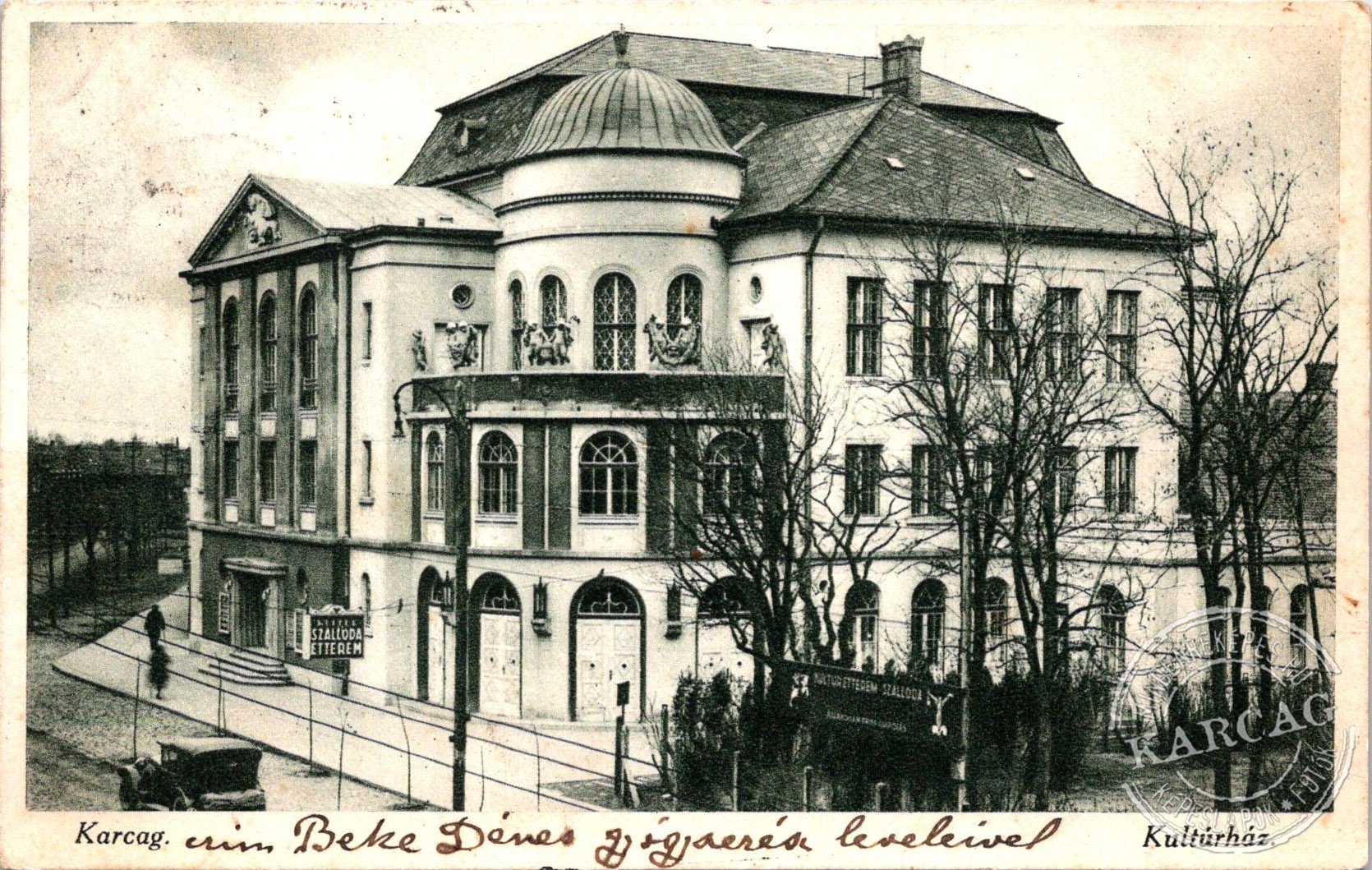 Karcag. Kultúrház.