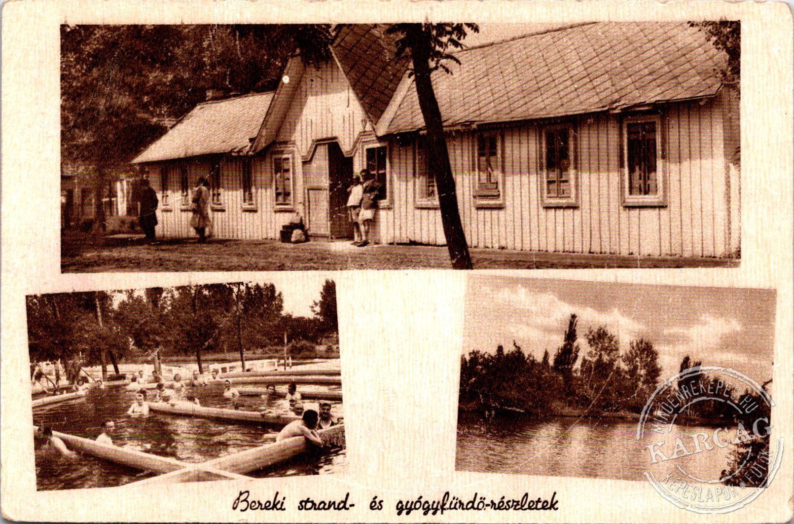Bereki strand- és gyógyfürdő részletek