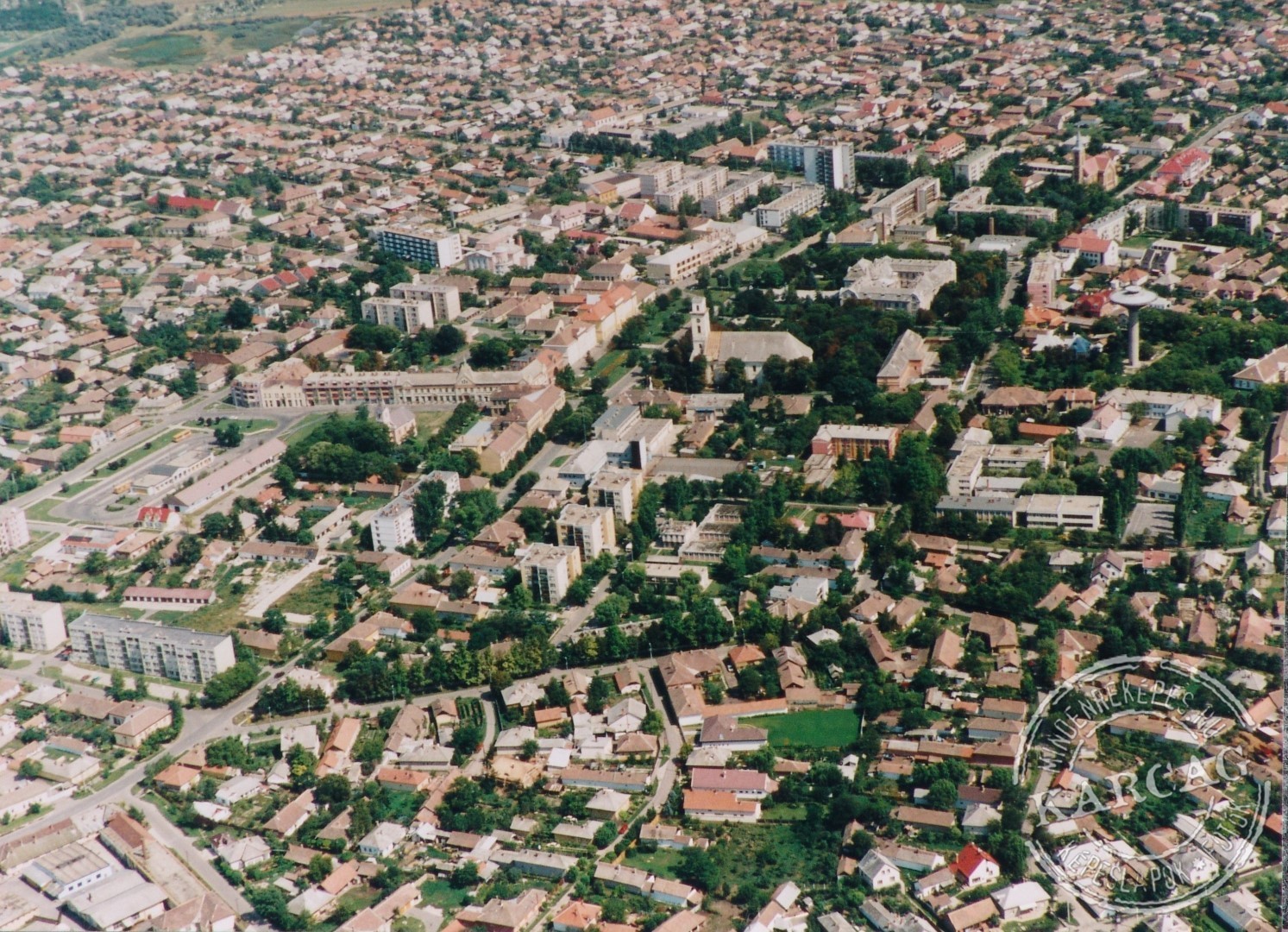 Karcag légifotókon 11