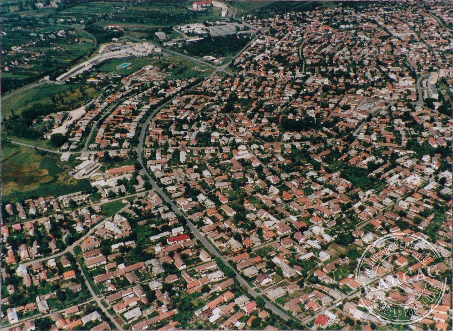 Karcag légifotókon 03