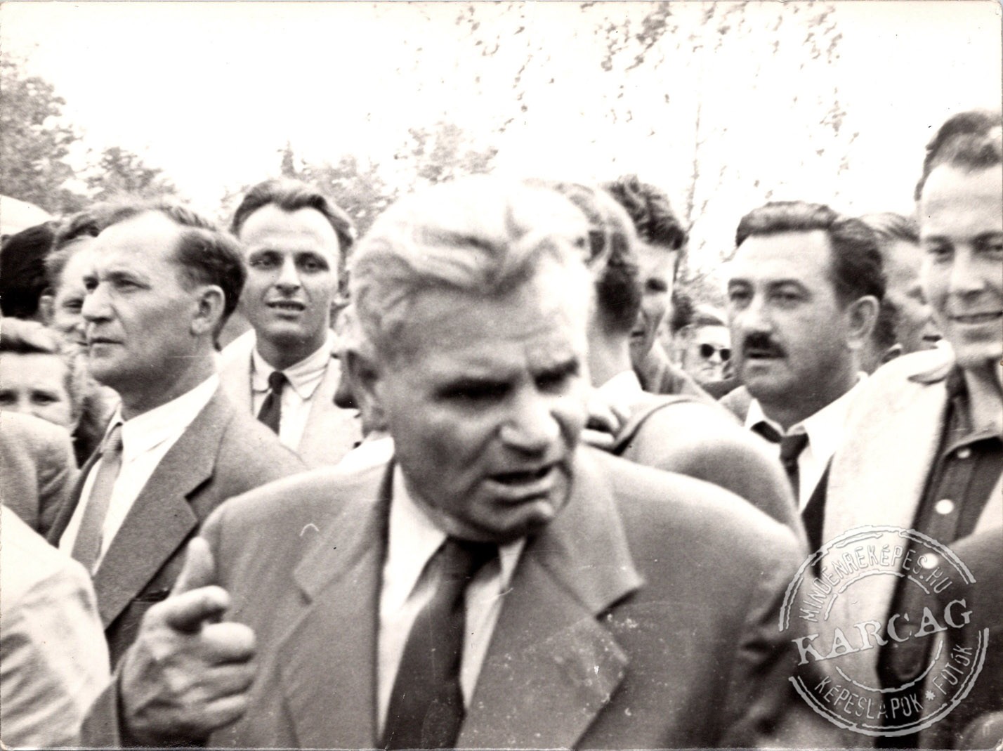 Dobi István is jelen volt