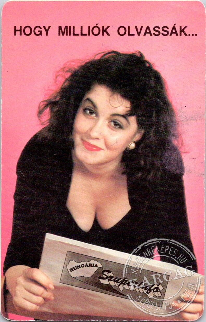 Szuperinfó - kártyanaptár 1993