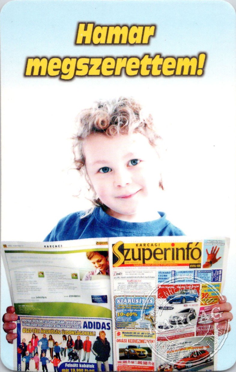 Szuperinfó - kártyanaptár 2007/1