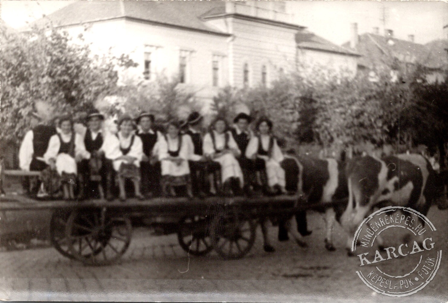 1958 - szüreti felvonulás - 10