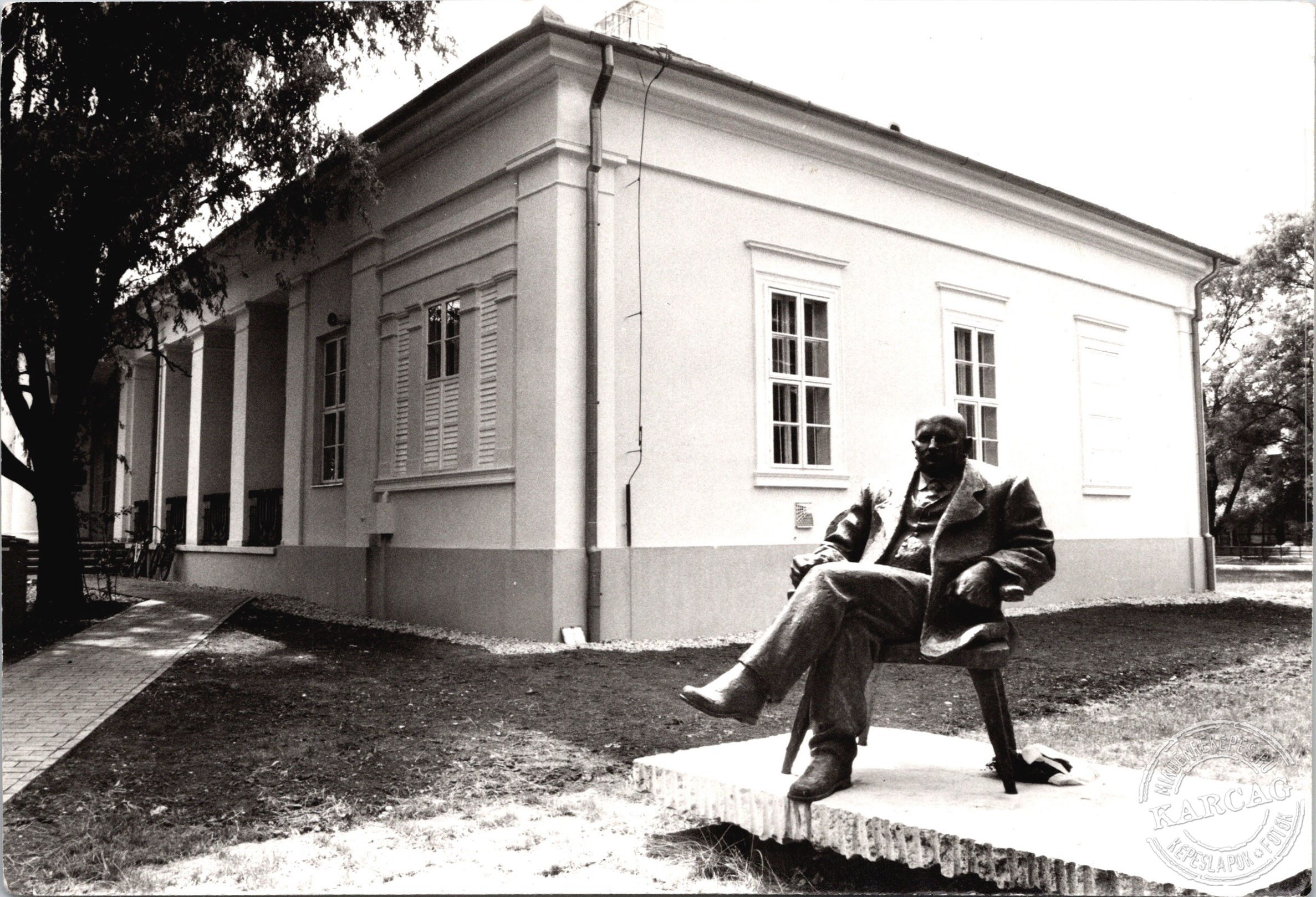 Györffy-szobor a Múzeumparkban