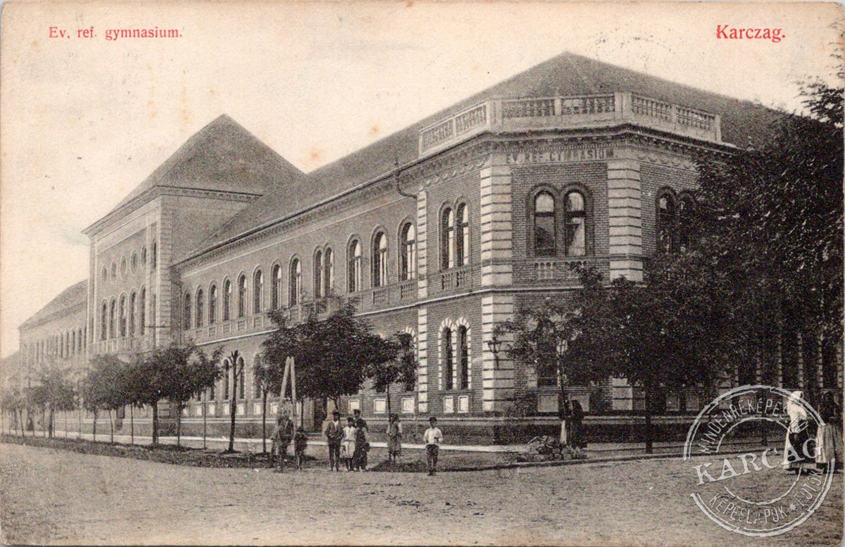 Ev. ref. gymnasium. Karczag.