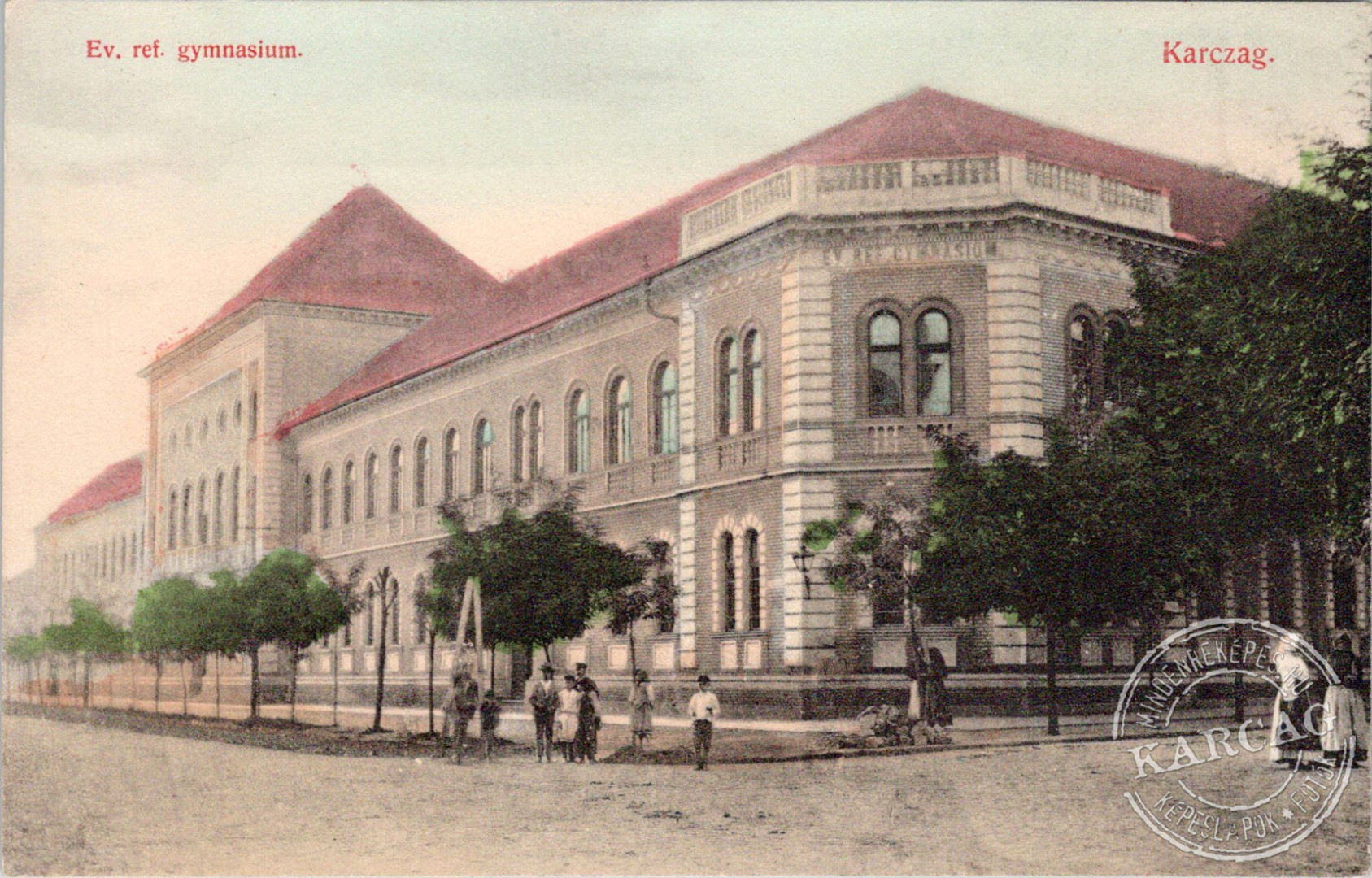 Ev. ref. gymnasium. Karczag.